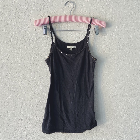 American Eagle Outfitters Tops - 🖤American Eagle🖤 Tank with Studs XS